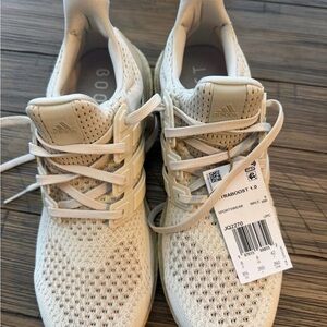 Adidas Women's Beige Ultraboost 1.0 Sneakers